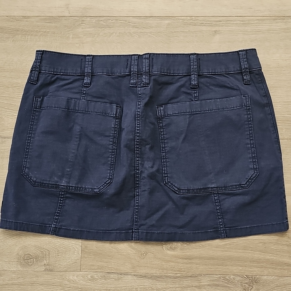 G-Star Mini Cargo Skirt Dark Blue Size 28 - Picture 8 of 8